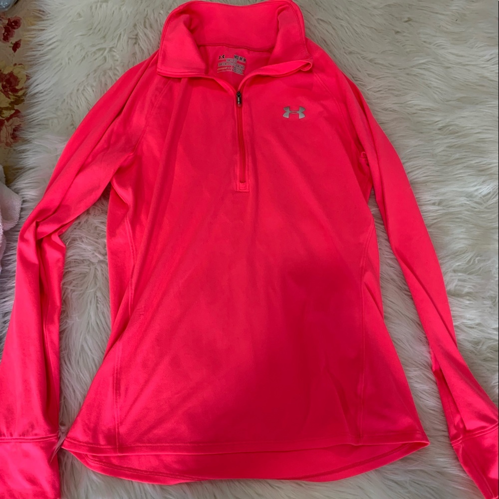 Under Armour Hot Pink Active Wear Jacket. Size M (955)